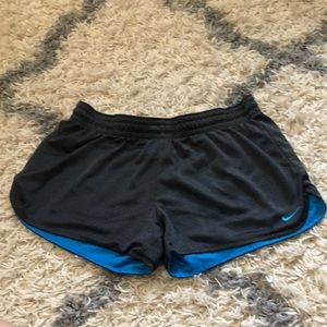 Gray Nike shorts